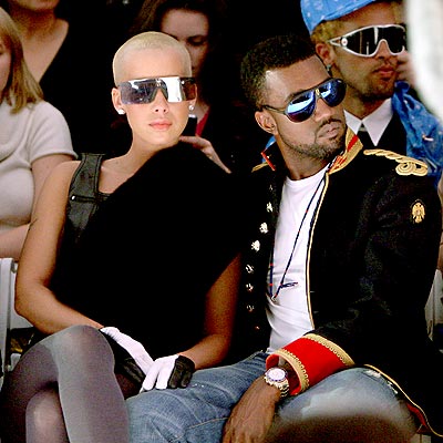 amber rose. Kanye West amp; Amber Rose#39;s