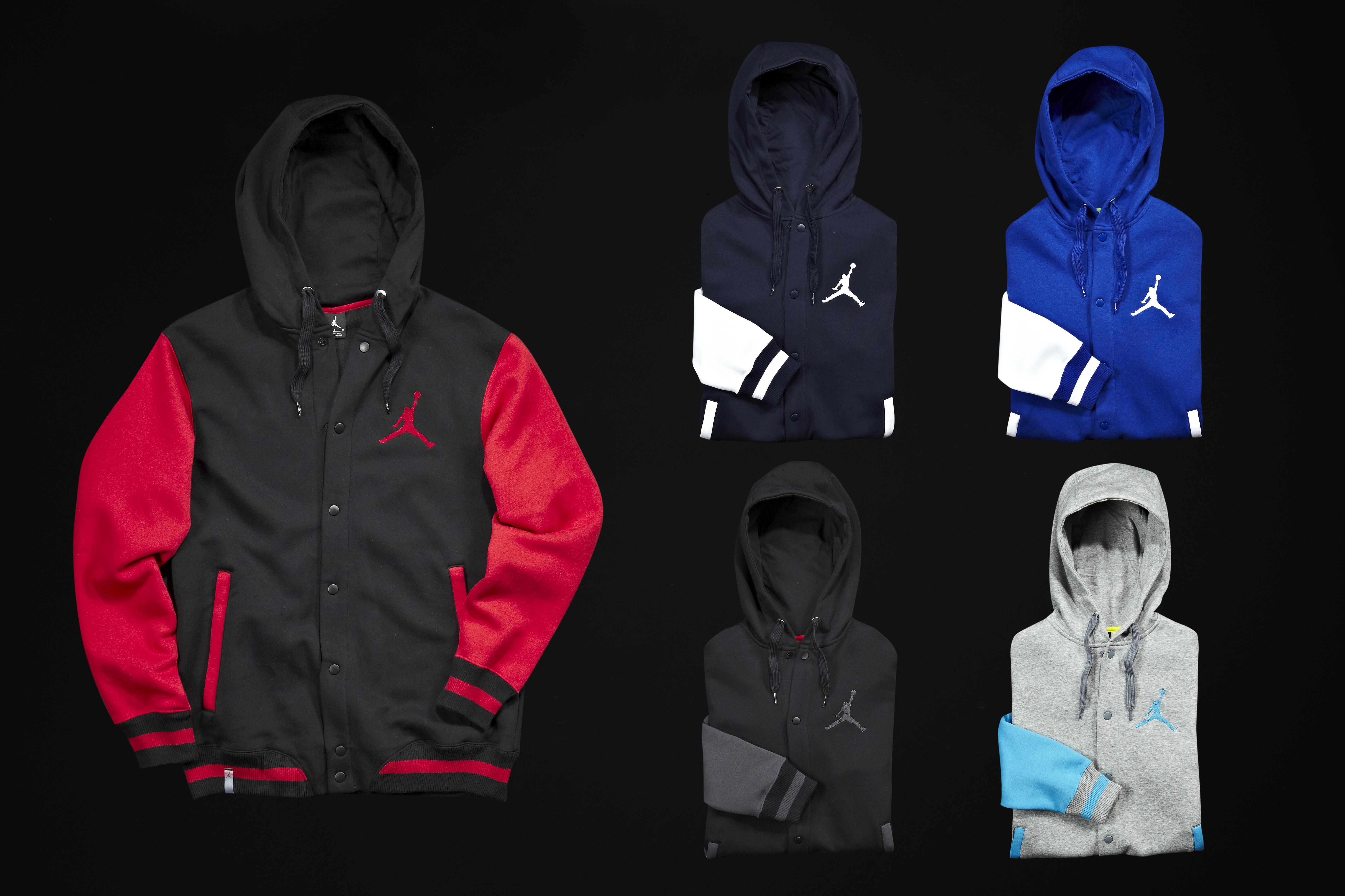jordan varsity jacket hoodie