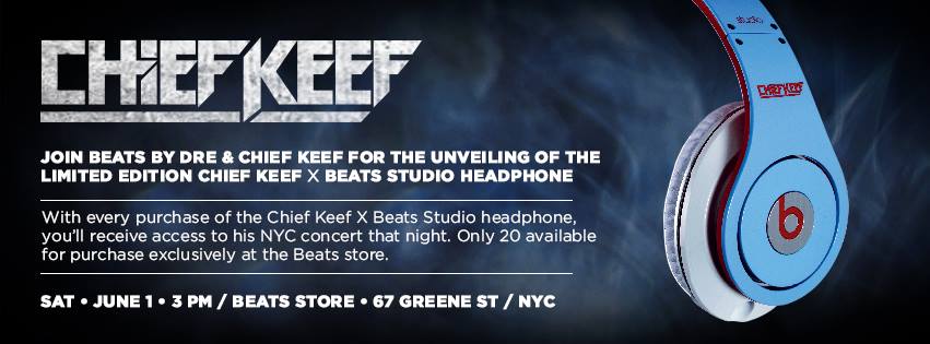 chief keef beats by dre