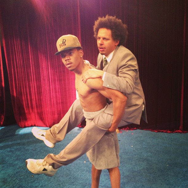 Pics Chance The Rapper On The Eric Andre Show Fake Shore Drive