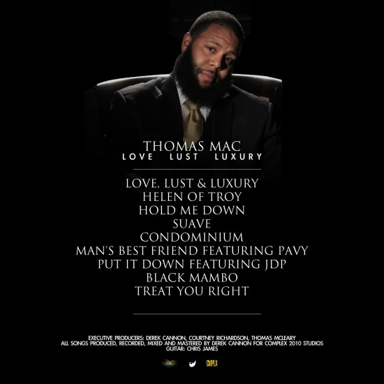 tmac love lust luxury tracklist