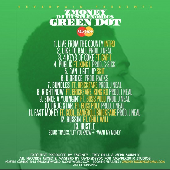 greendot [tracklist] by @dsgnrz