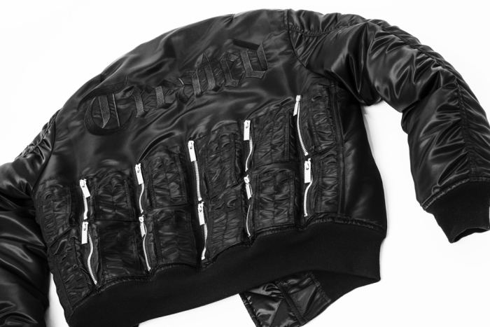 Treated Crew Collabs with PHENOMENON for LOOP MA-1 Bomber Jacket