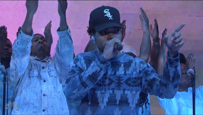 Chance-the-rapper-snl-kanye-ultralight-beam