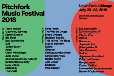 Pitchfork Music Fest Fake Shore Drive<script async src=