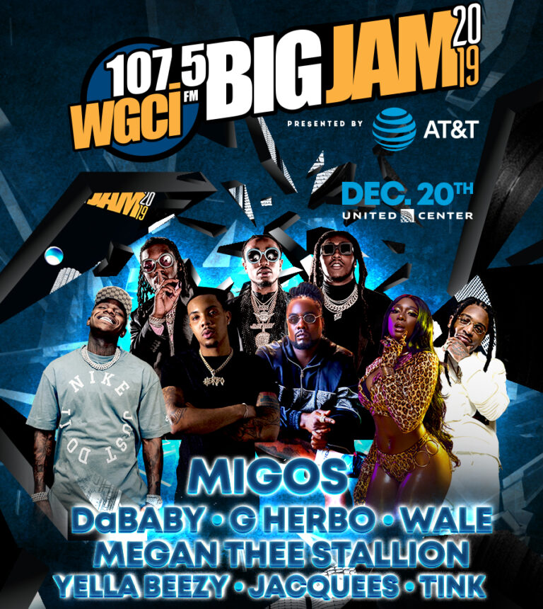 WGCI’s Big Jam returns December 20th with Migos, Wale, DaBaby, Megan